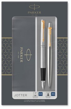 SET PARKER JOTTER ACCIAIO ORO 2093257