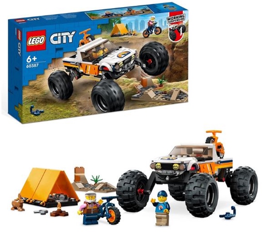 LEGO CITY AVVENTURE SUL FUORISTRADA 4X4    60387