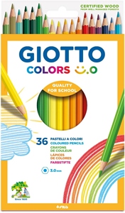 GIOTTO ASTUCCIO 36 MATITE COLORATE COLORS 3.0     278500