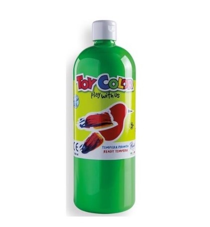 TOY COLOR TEMPERA LIQUIDA 1LT VERDE CHIARO 0554.611