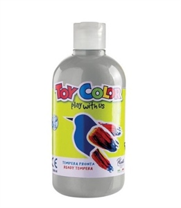 TOY COLOR TEMPERA LIQUIDA 500ML ARGENTO 551-25