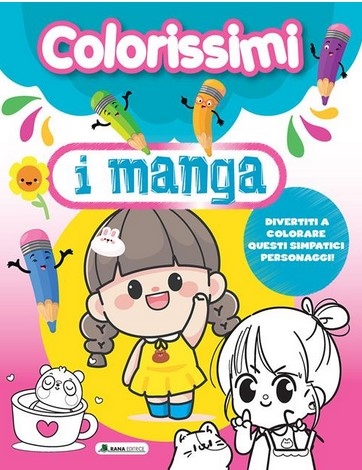 COLORISSIMI MANGA EDIZ. A COLORI