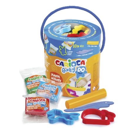 CARIOCA BABY DO SECCHIELLO PLASTILINA 10X40GR 43189