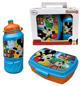 SET PORTAMERENDA CON BORRACCIA MICKEY MOUSE STOR  ST50173