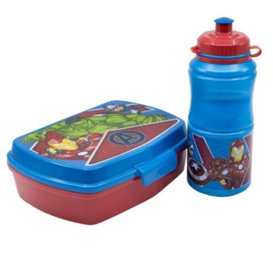 SET 2 IN 1 MERENDA ASILO AVENGERS STOR ST74173