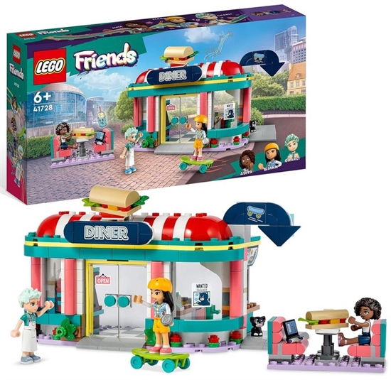 LEGO FRIENDS RISTORANTE NEL CENTRO DI HEARTLAKE CITY 41728