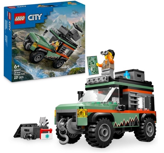 LEGO CITY FUORISTRADA DI MONTAGNA 4X4   60447