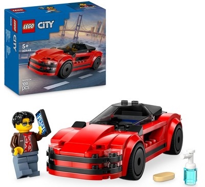 LEGO CITY AUTO SPORTIVA ROSSA       60448