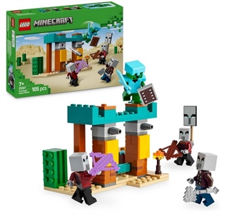 LEGO MINECRAFT PATTUGLIA NEL DESERTO DELLA BESTIA 21267