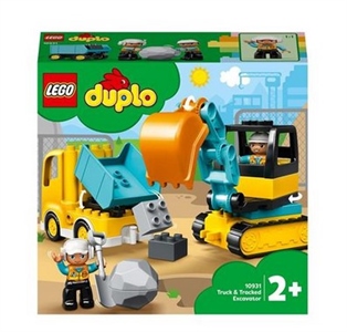 LEGO DUPLO TOWN CAMION E SCAVATRICE CINGOLATA 10931