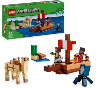 LEGO MINECRAFT IL VIAGGIO DEL GALEONE DEI PIRATI 21259