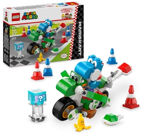 LEGO SUPER MARIO KART MOTO YOSHI 72031