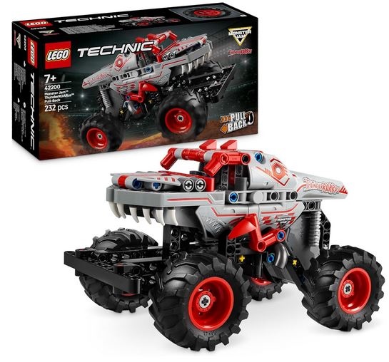 LEGO TECHNIC PULL BACK THUNDER ROARUS MONSTER TRUCK  42200