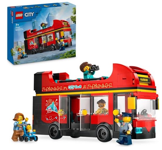 LEGO CITY AUTOBUS TURISTICO ROSSO  60407