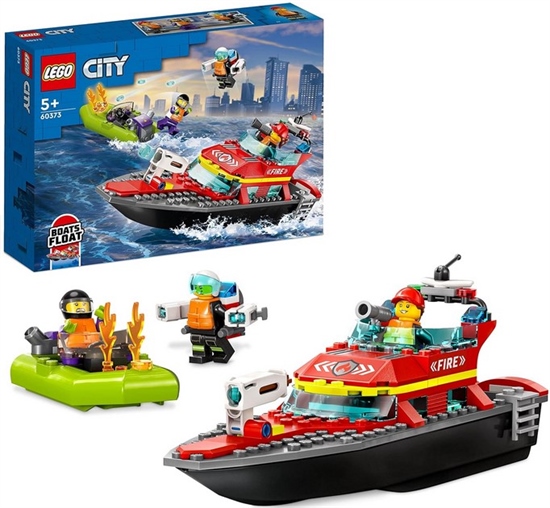 LEGO CITY FIRE BARCA DI SOCCORSO NAVALE 60373