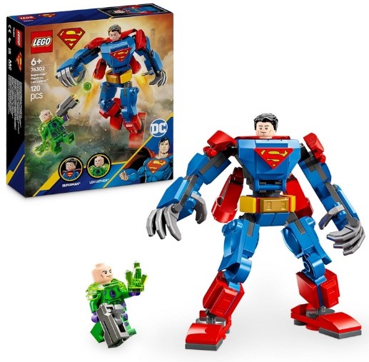 LEGO DC MECH DI SUPERMAN CONTRO LEX LUTHOR 76302