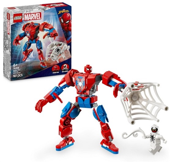 LEGO MARVEL MECH DI SPIDER-MAN CONTRO ANTI-VENOM 76308