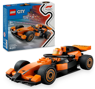 LEGO CITY PILOTA E MONOPOSTO MCLAREN F1  60442