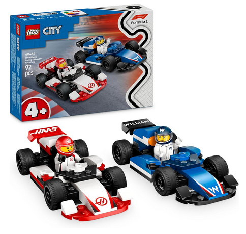 LEGO CITY WILLIAMS RACING E HAAS F1  60464