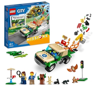 LEGO CITY MISSIONI DI SALVATAGGIO ANIMALE  60353