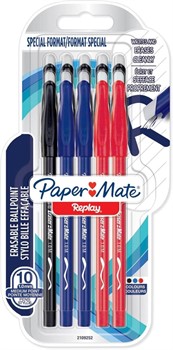 PAPERMATE BLISTER PENNA REPLAY 10PZ COLORI ASSORTITI 2109252