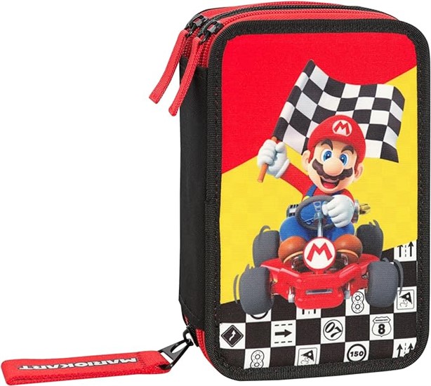 ASTUCCIO 3 ZIP SUPERMARIO KART       71882