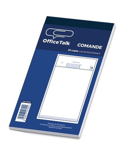 BLOCCO COMANDE 17X10 2 COPIE OFFICETALK 11049