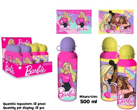 BORRACCIA CORIEX BARBIE 500ML ALLUMINIO     B09091